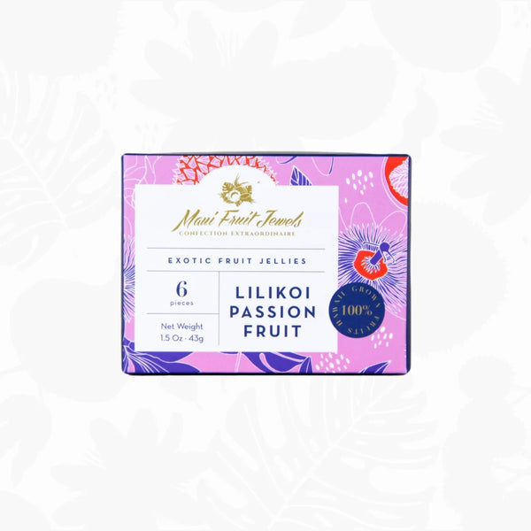 6 Piece Fruit Jellies | Varied Flavors