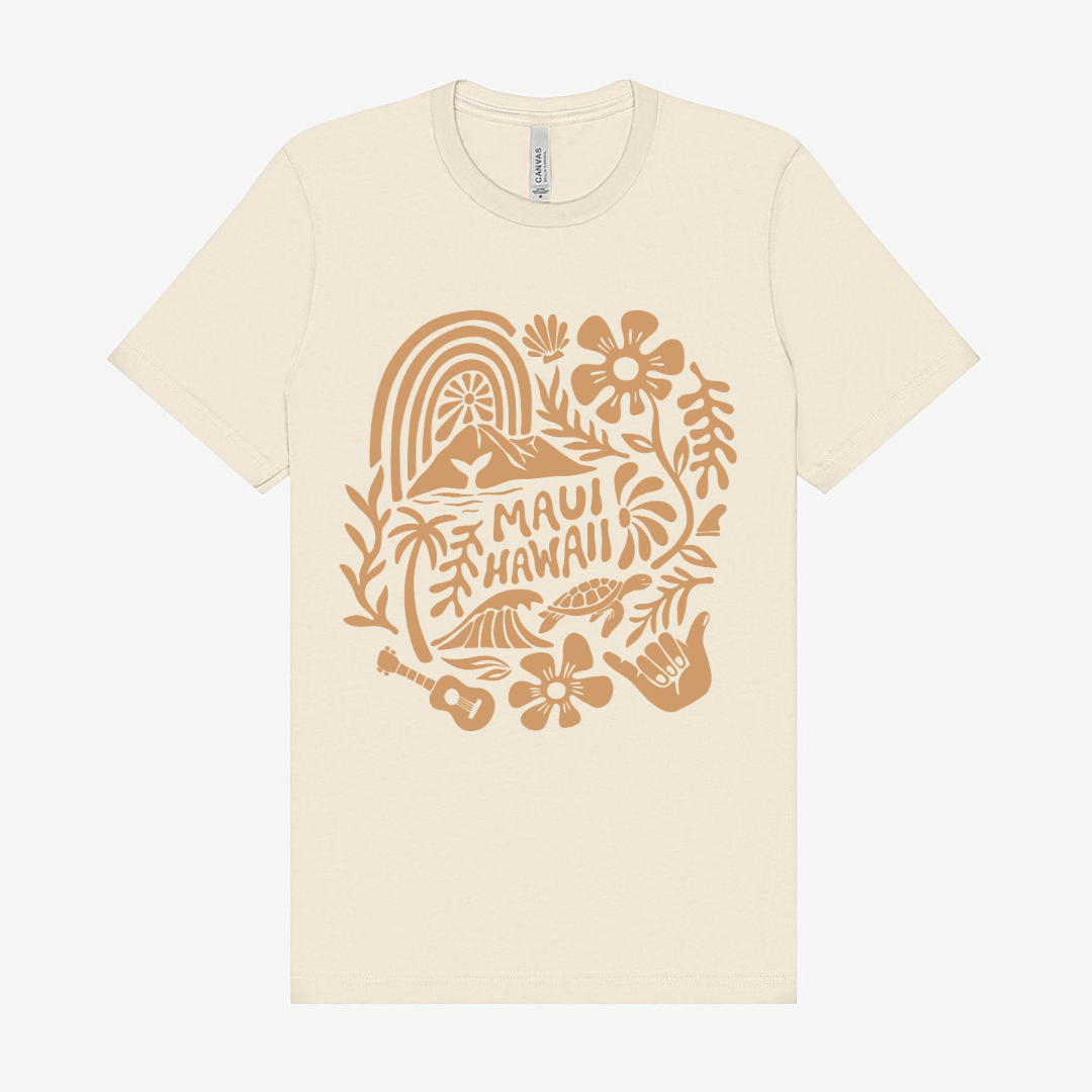 T-shirt graphique double face Lc Waikiki pour hommes et femmes, singe drôle avec fleurs, manches courtes, mode  200000343