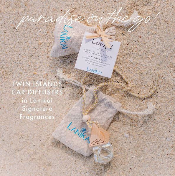 Twin Islands Car Diffuser: Tahitian Gardenia