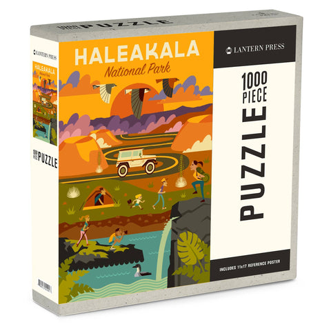 1000 Piece Puzzle Haleakala National Park, Hawaii, Geomet