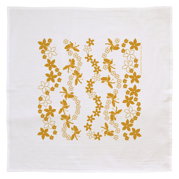 Hand Screened Flour Sack Towels Made in Hawaii
