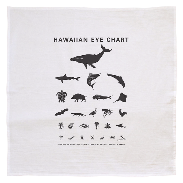 Hand Screened Flour Sack Towels Made in Hawaii