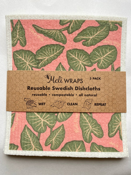 Kalo Print Swedish Dish Cloth Set of 3