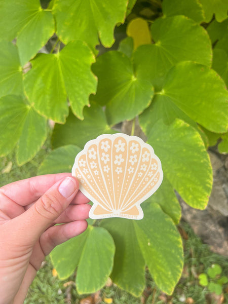 Sticker - Scallop Shell