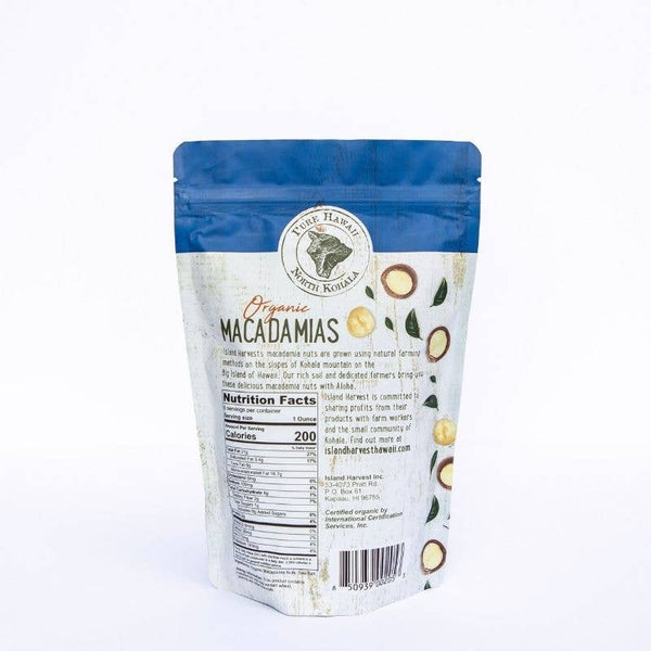 Organic Macadamias with Sea Salt (8oz)