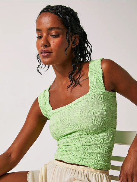 Love Letter Cami - Bright Green