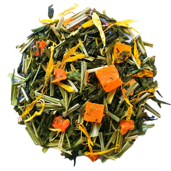Mango Papaya Green Tea - Artisanal Hawaiian Tea