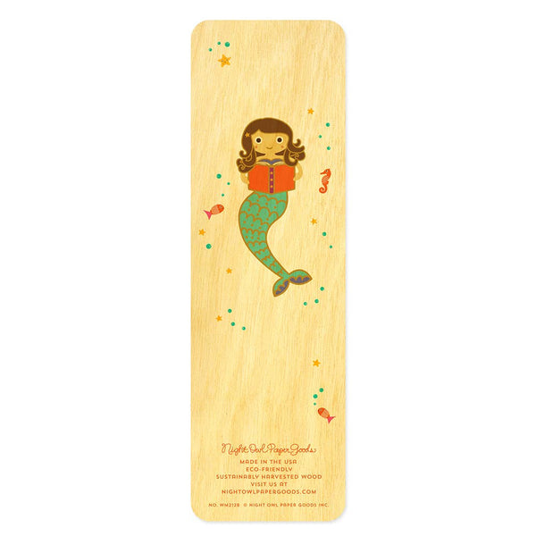 Reading Mermaid Bookmark