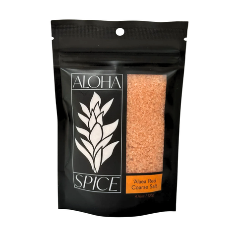 `Alaea Red Hawaiian Sea Salt (Coarse) 4.76 oz Stand Up Pouch