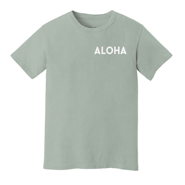 Aloha Washed Tee Full Length | Varied Colors