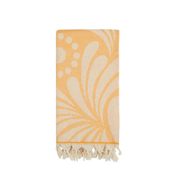 Rio Turkish Terry Beach Bath Towels Sauna Spa Pool Hammam: Mustard