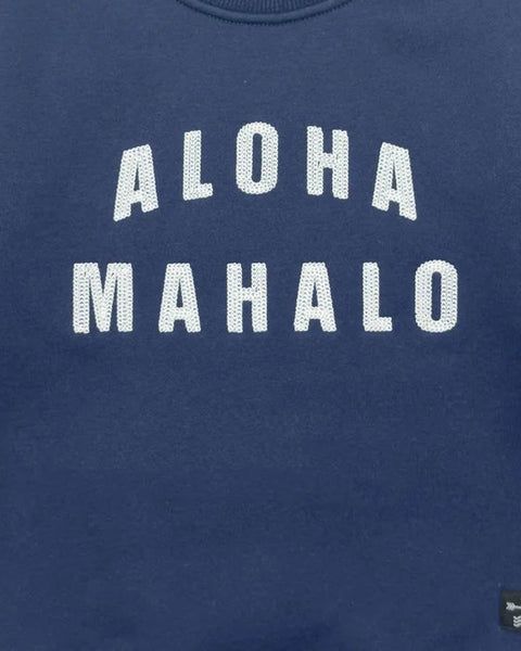 Ryder Aloha Mahalo Sweatshirt | Navy Blue