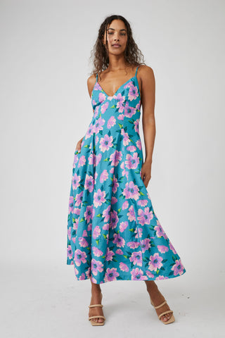 Free People Finer Things Floral Maxi Dress