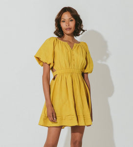 Orianna Mini Dress - Marigold