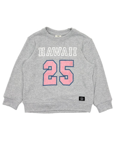 Hawaii 25 Hacci Pullover Sweater | Gray