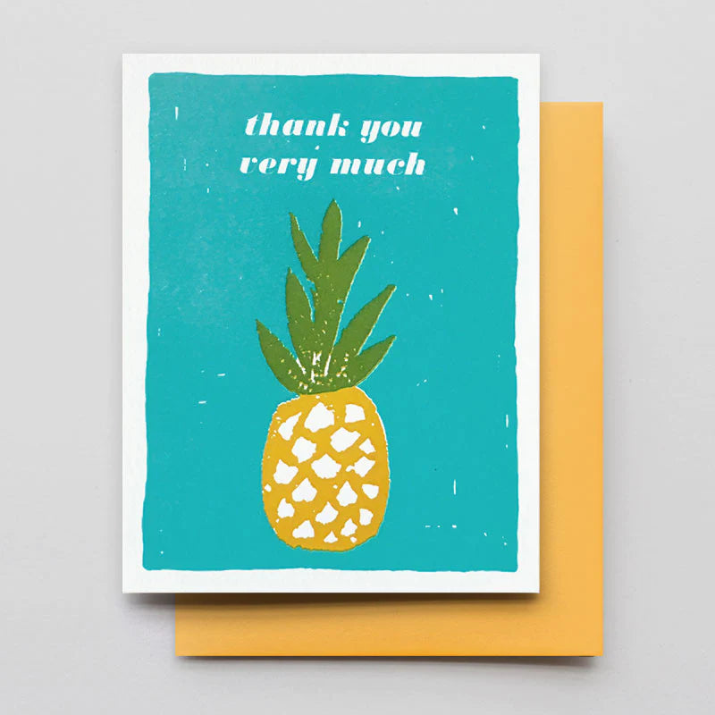 Thank You Pineapple Card