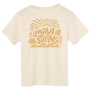 KIDS Maui Strong Tee | 100% Proceeds Supporting Maui Wildfire Relief Donations | Shop On Maui