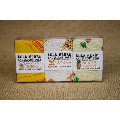 3 Pack Large Kula Maui Made Soap