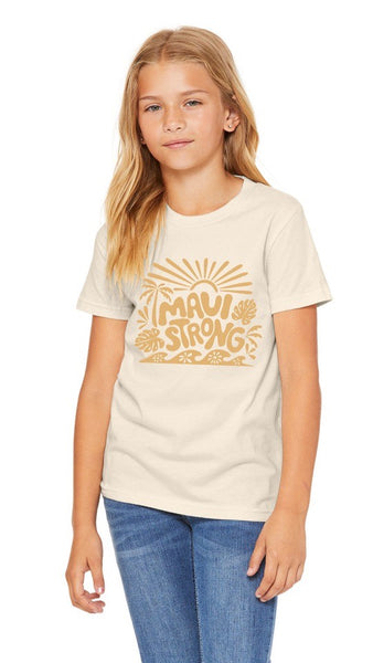 KIDS Maui Strong Tee | 100% Proceeds Supporting Maui Wildfire Relief Donations | Shop On Maui