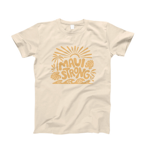 Maui Strong Tee | 100% Proceeds Supporting Maui Wildfire Relief Donations | Shop On Maui