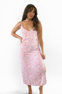 Slip Dress - Pink Bloom