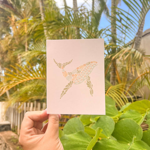 Humpback Whale Card