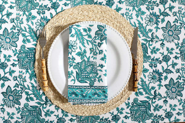 Napkin Gayatri Peacock, Set of 4