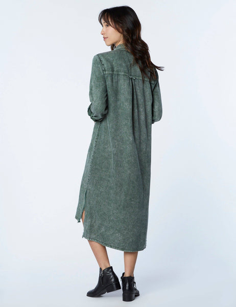 City 2-way Dress: Pine