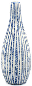 MODO MINI - BLUE Porcelain bud vase
