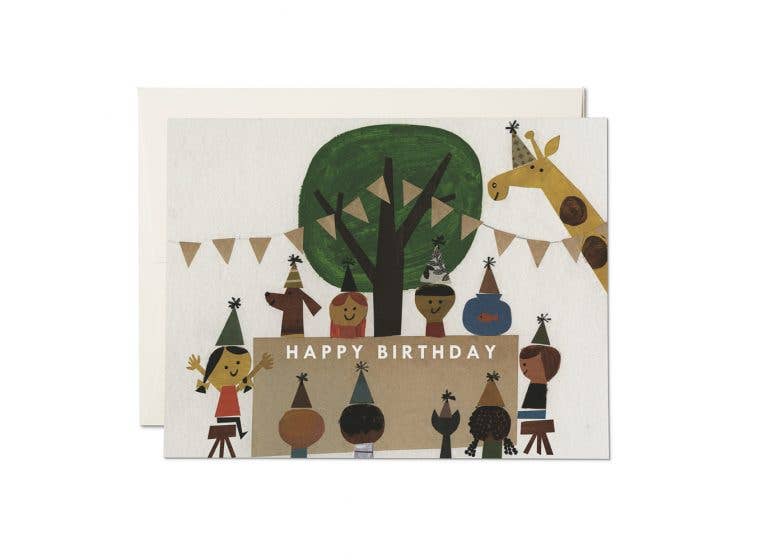 Birthday Party greeting card