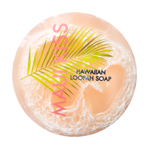 Maui Kiss Sea Salt & Kukui Loofah Soap