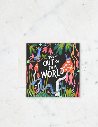 Out of This World Jungle Card