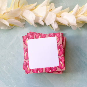 Red Anthurium - Sticky Note