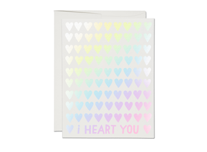 Lots of Hearts love greeting card