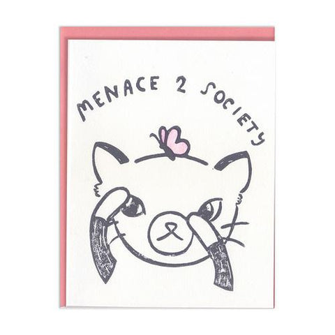 Menace To Society Card