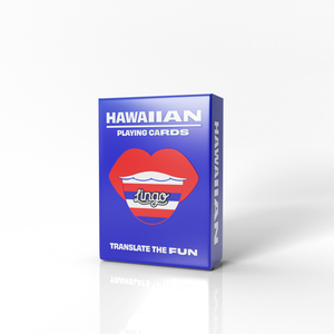 Hawaiian Lingo Playing Cards