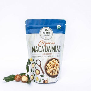 Organic Macadamias with Sea Salt (8oz)