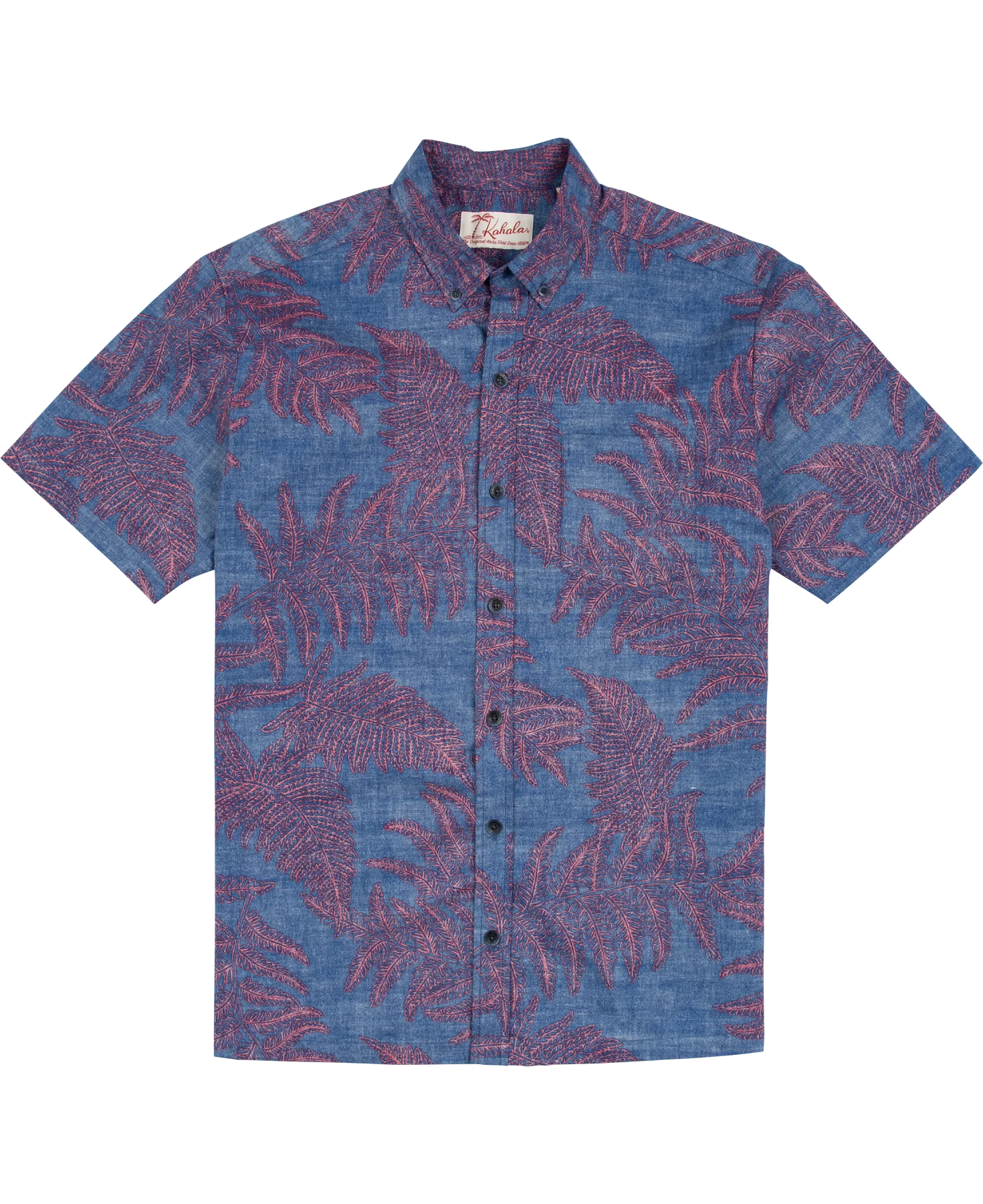 Palapala Navy Aloha Shirt
