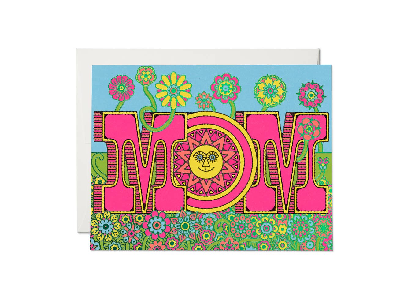 Mom Blooms Mother's Day greeting card