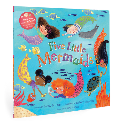 Five Little Mermaids Book