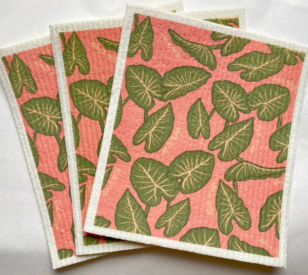 Kalo Print Swedish Dish Cloth Set of 3