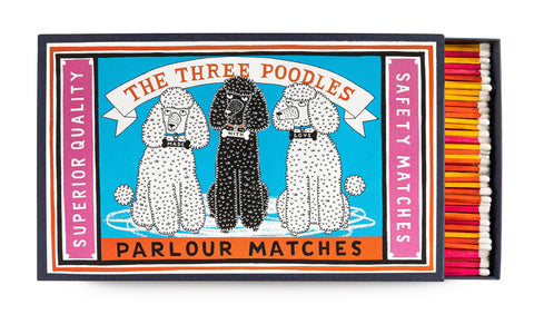 The Three Poodles Giant Matchbox