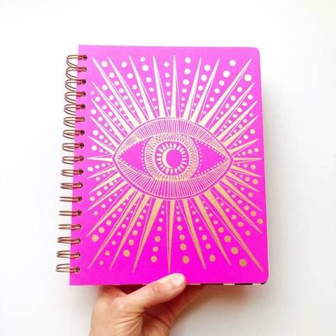 Seeing Eye Journal - Fuchsia Pink