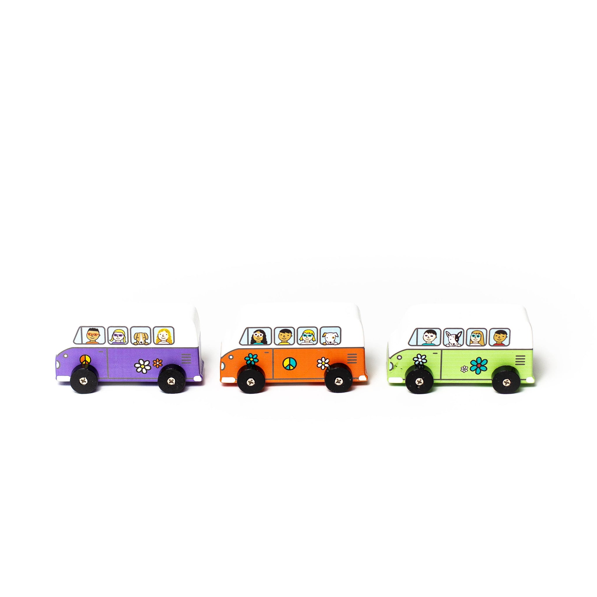 Love Bus Mini Rollers Refill - Set of 24