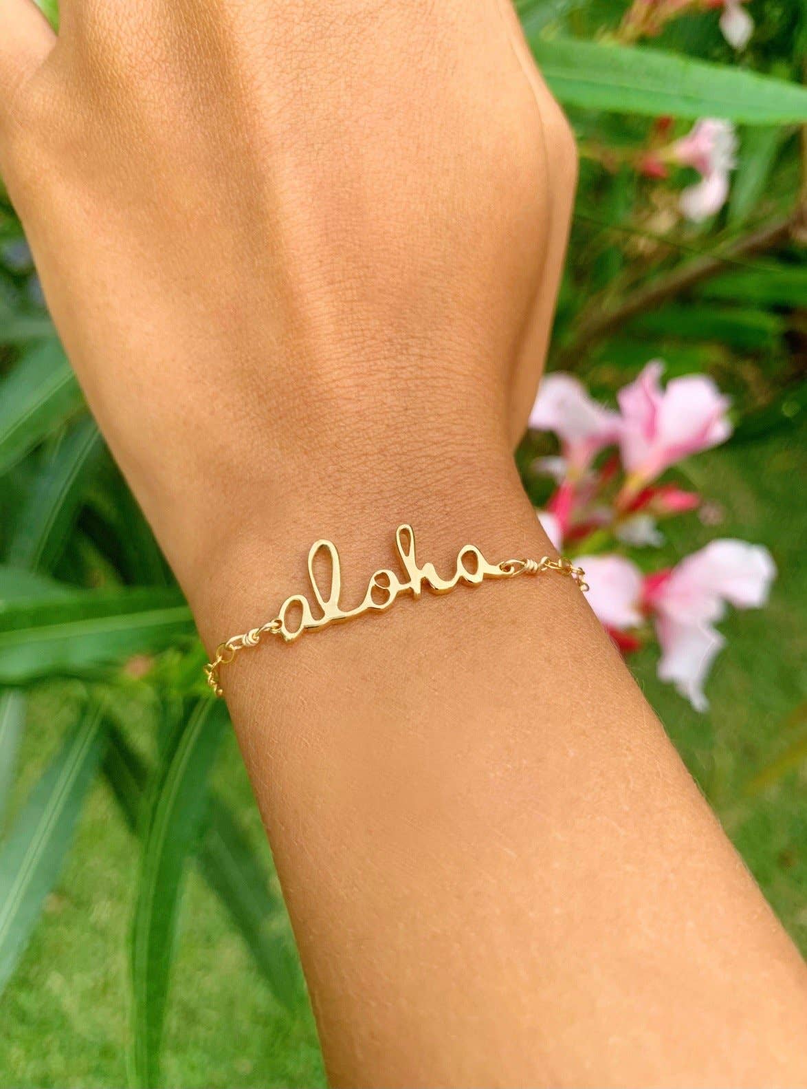 Simply Aloha Chain Bracelet