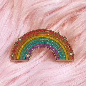 Rainbow Enamel Pin