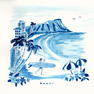 Hawaii Surf Print