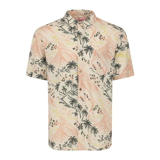 Lava Fields Aloha Button Down Shirt