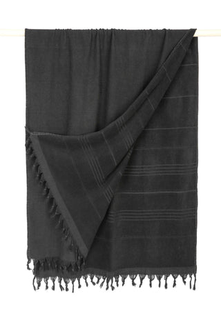 Terry Towel - Vintage Black