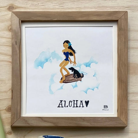 Aloha Pup Print